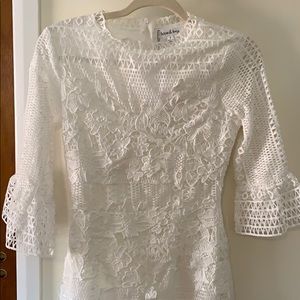 NWT - Adorable white dress